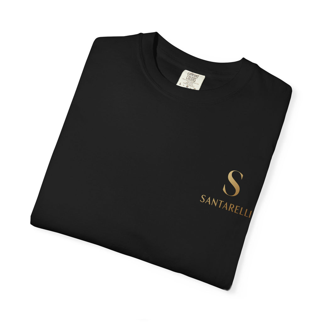 T-Shirt — Minimal Gold Foil 'S' Logo Tee
