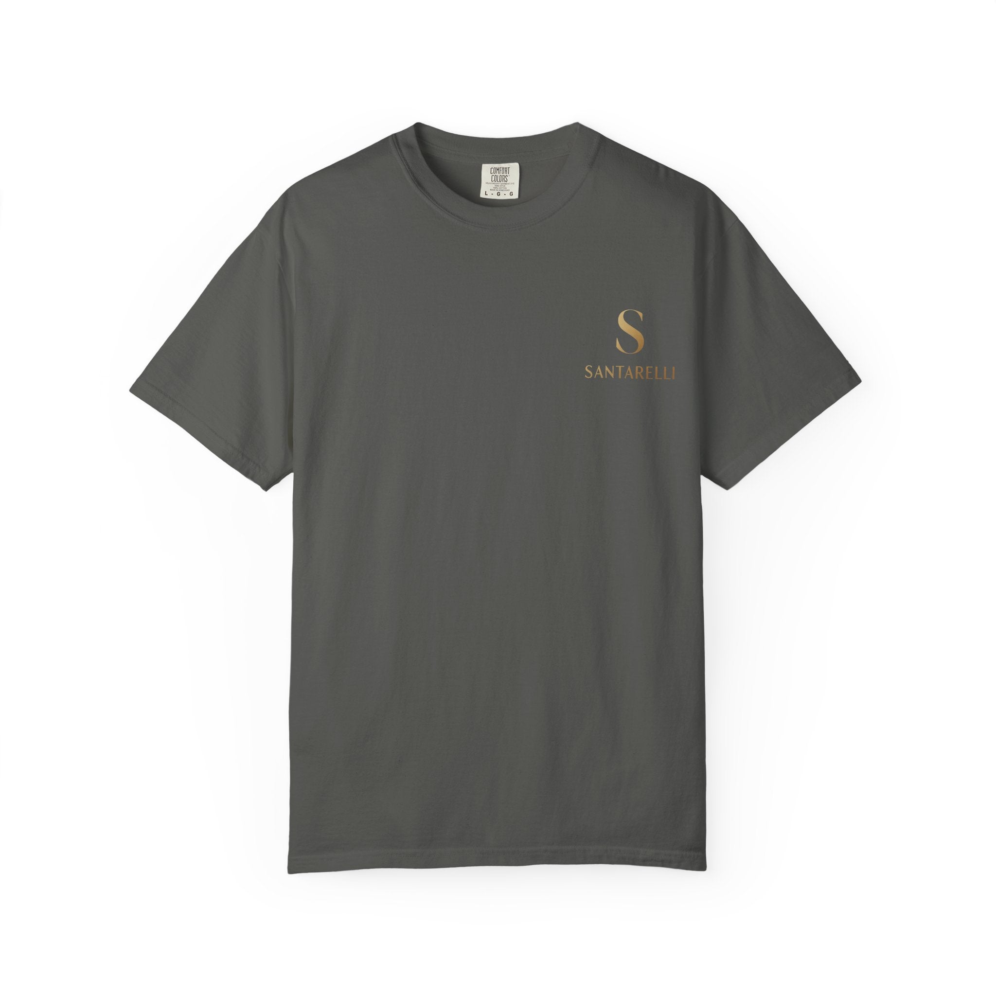 T-Shirt — Minimal Gold Foil 'S' Logo Tee