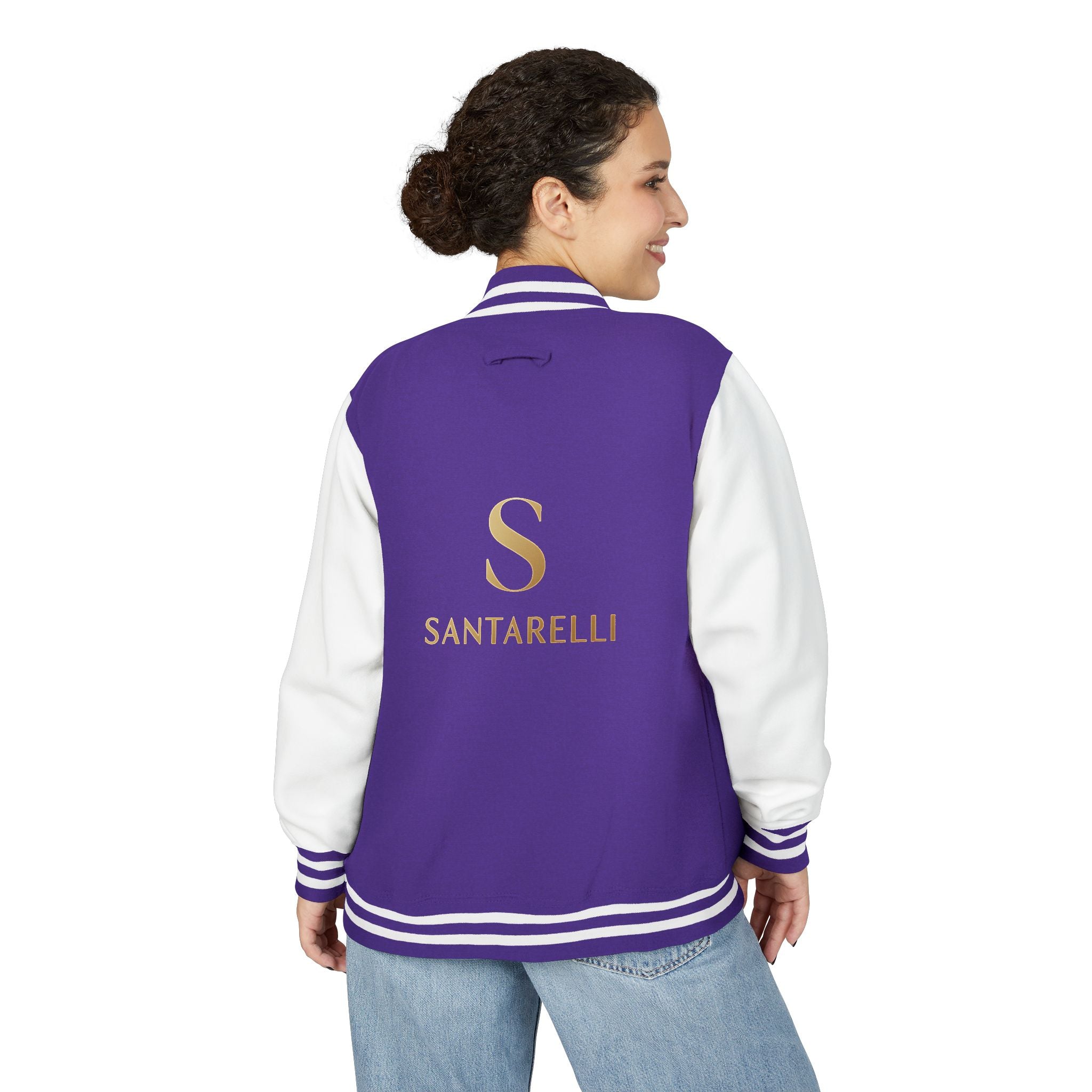 Letterman Jacket - Custom 'Santarelli' Embroidered Varsity Jacket