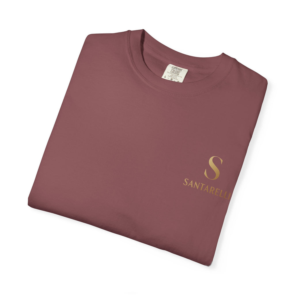 T-Shirt — Minimal Gold Foil 'S' Logo Tee