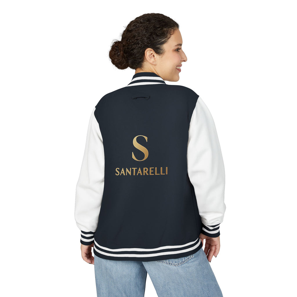 Letterman Jacket - Custom 'Santarelli' Embroidered Varsity Jacket