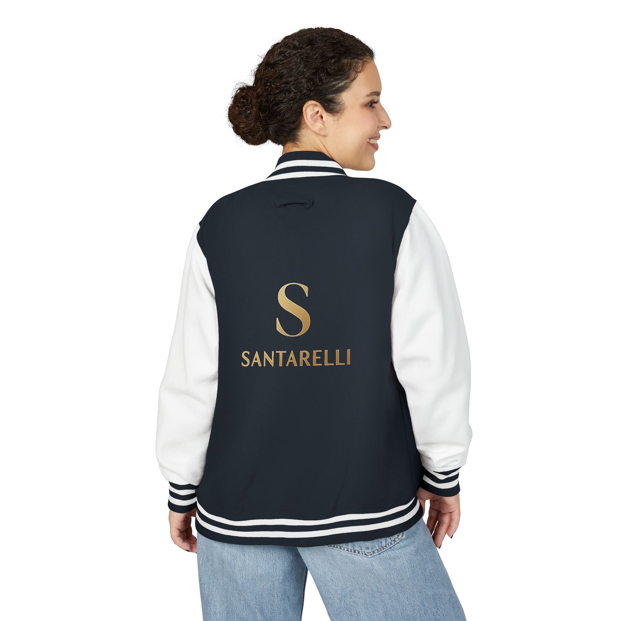 Letterman Jacket - Custom 'Santarelli' Embroidered Varsity Jacket