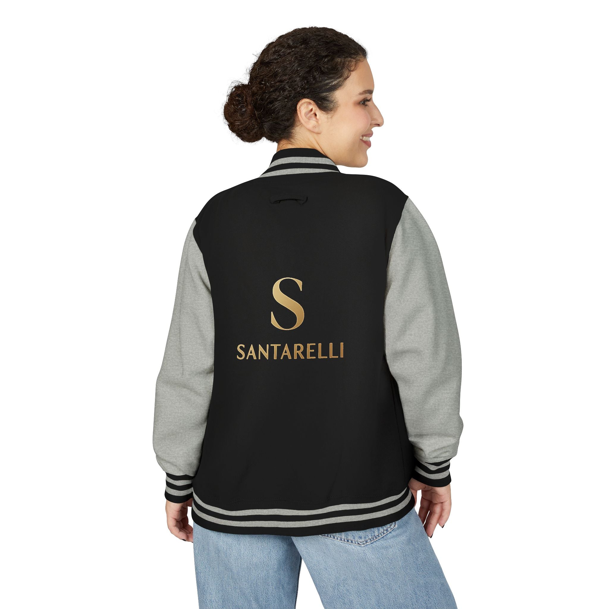 Letterman Jacket - Custom 'Santarelli' Embroidered Varsity Jacket