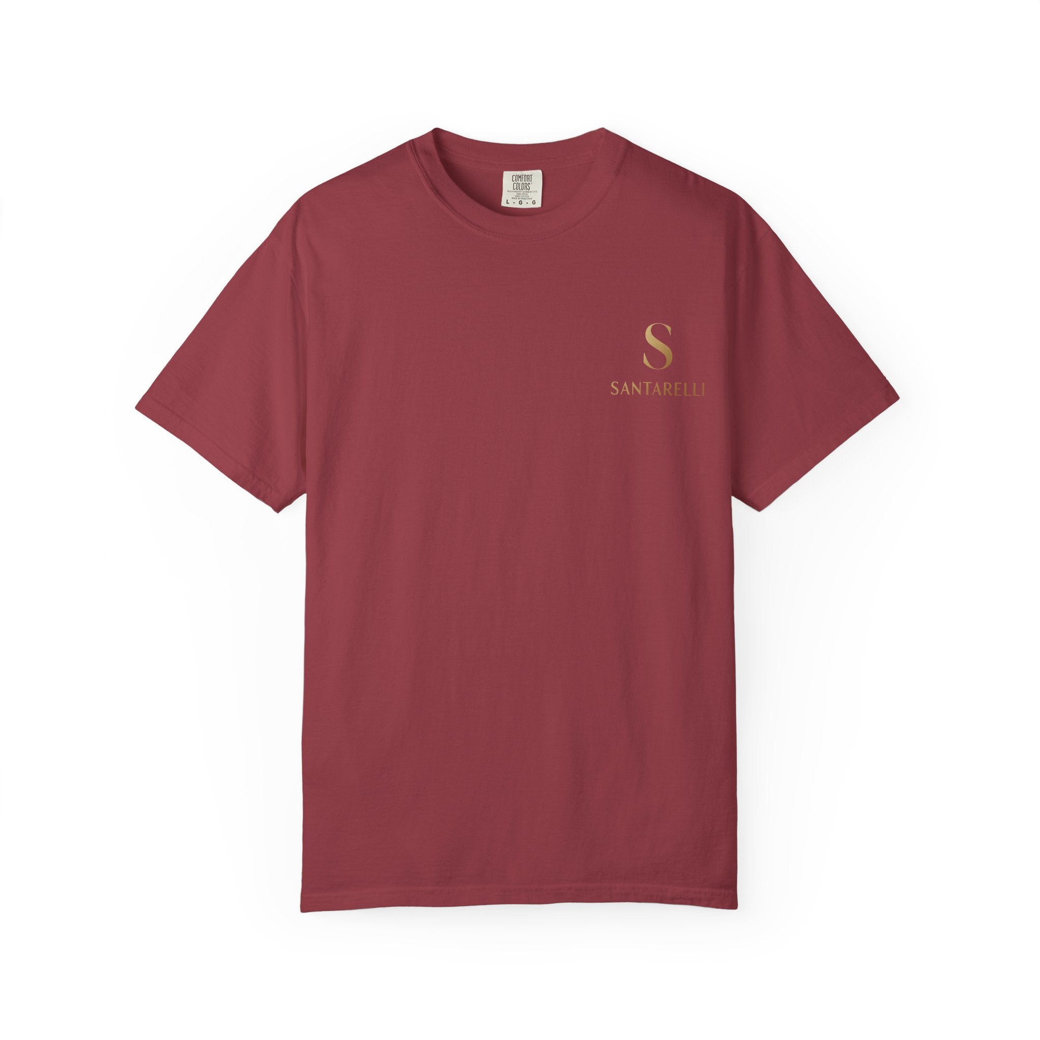 T-Shirt — Minimal Gold Foil 'S' Logo Tee