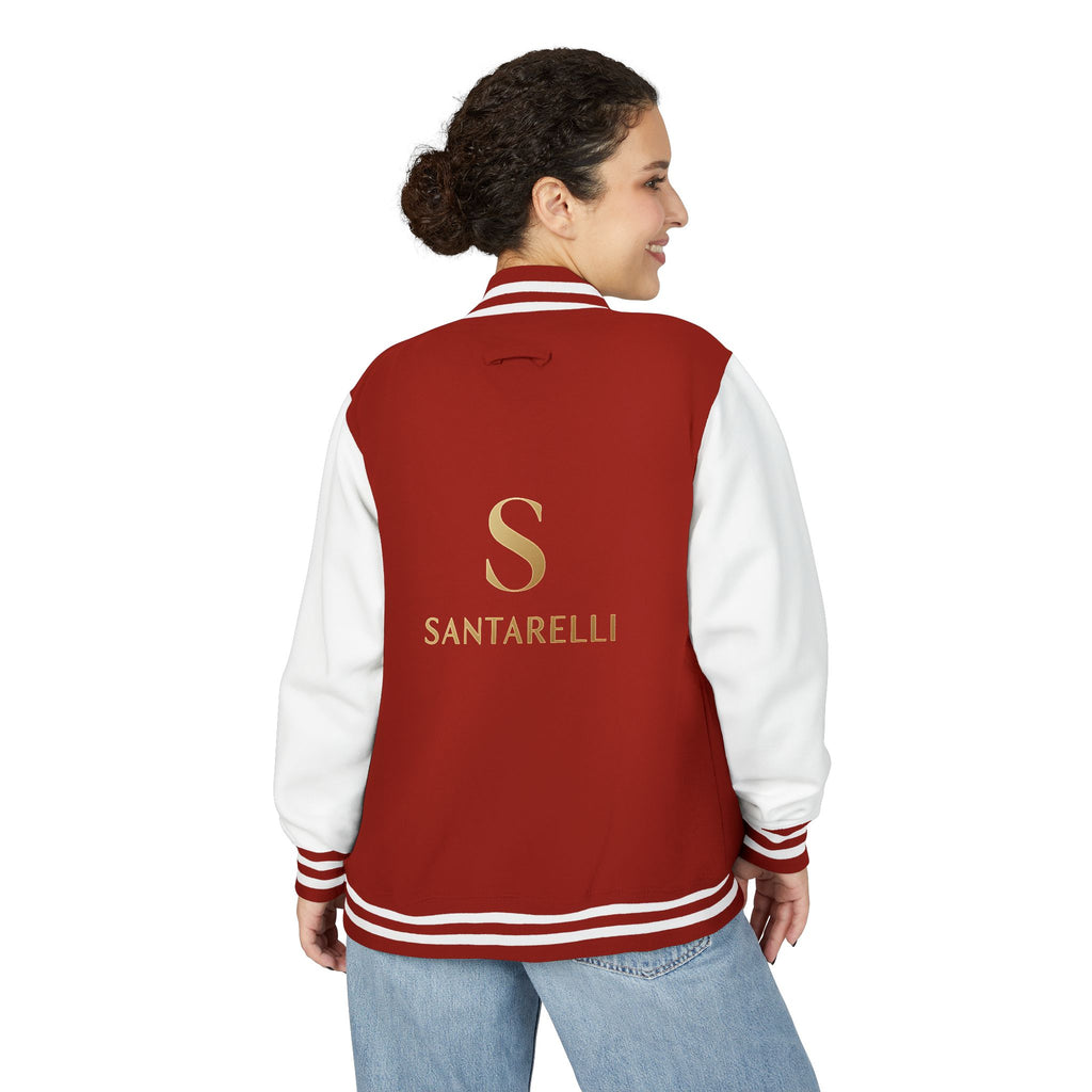 Letterman Jacket - Custom 'Santarelli' Embroidered Varsity Jacket