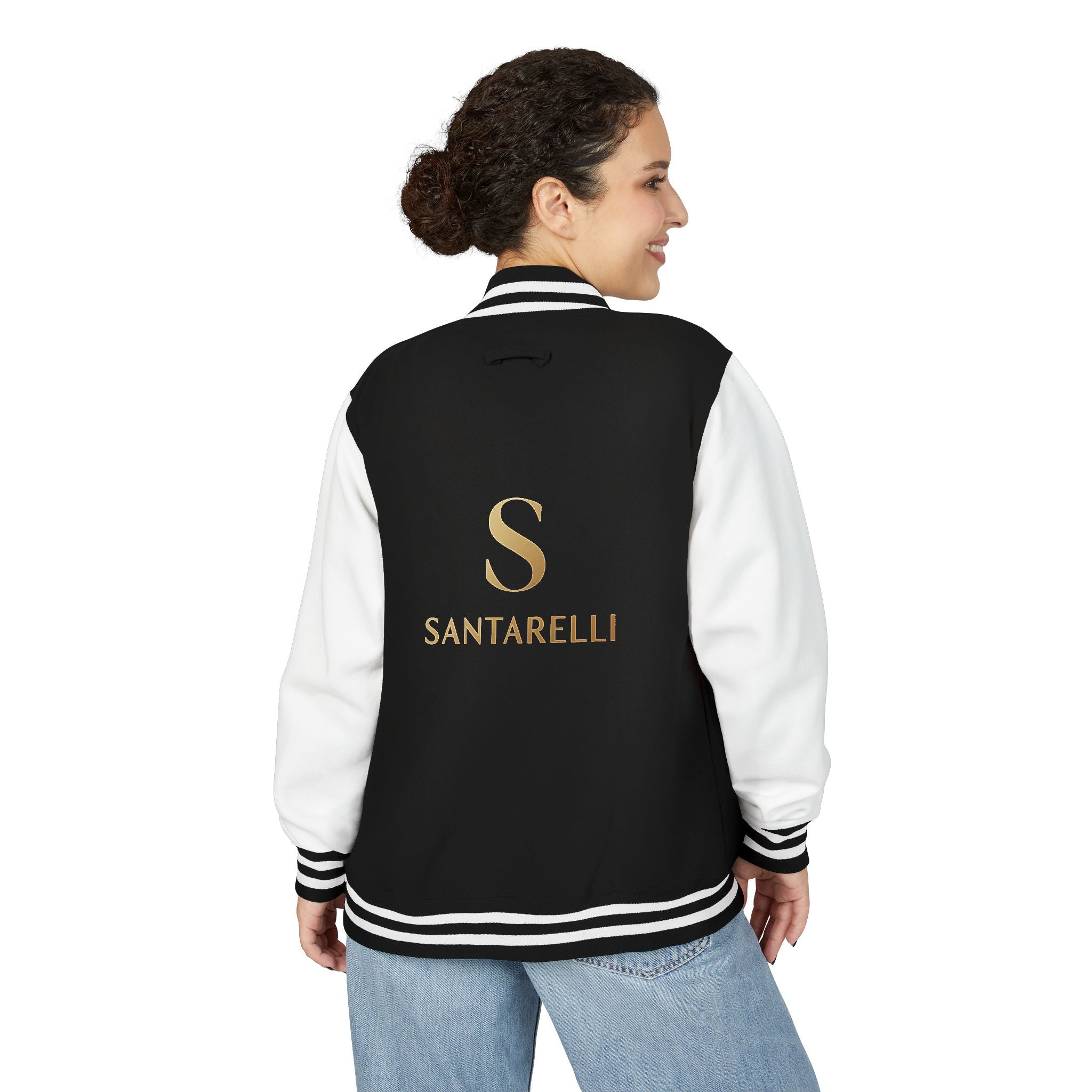 Letterman Jacket - Custom 'Santarelli' Embroidered Varsity Jacket