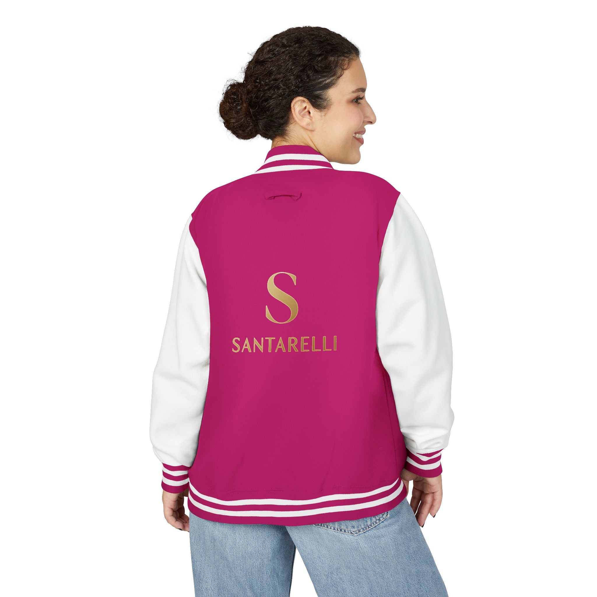 Letterman Jacket - Custom 'Santarelli' Embroidered Varsity Jacket