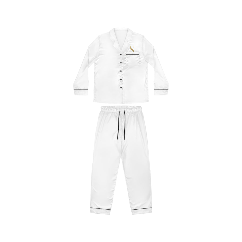 Women's Satin Pajama Set — Luxury Silk-Look Sleepwear