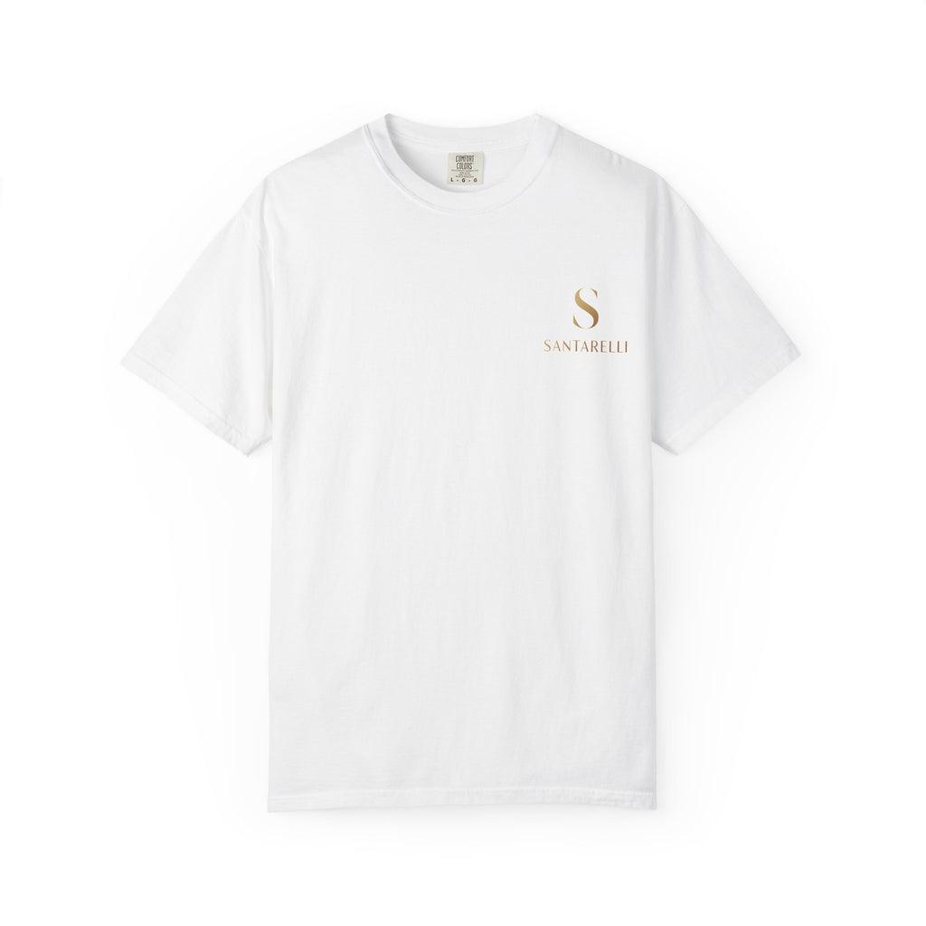T-Shirt — Minimal Gold Foil 'S' Logo Tee