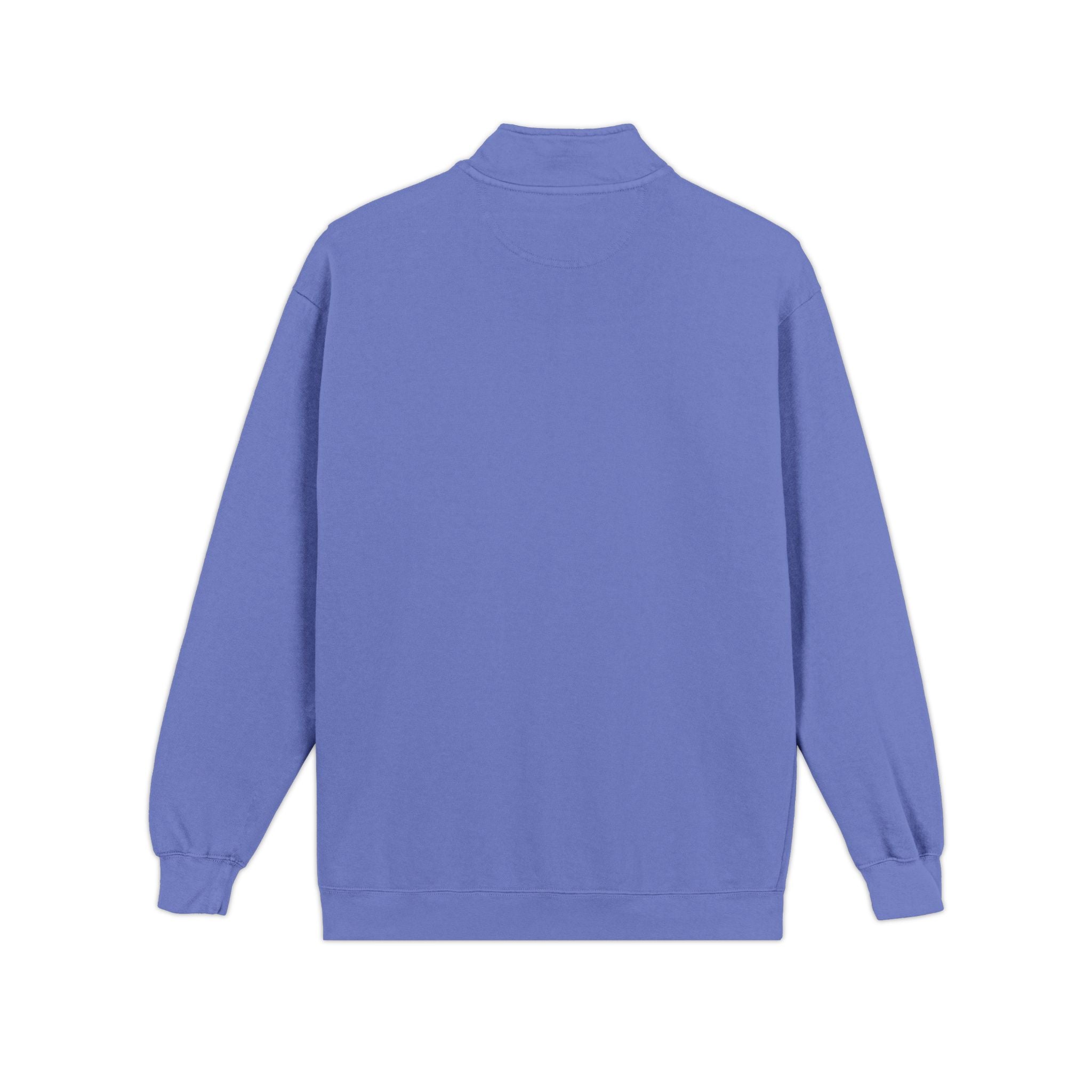 Quarter-Zip Sweatshirt — Minimalist 'S' Monogram Pullover