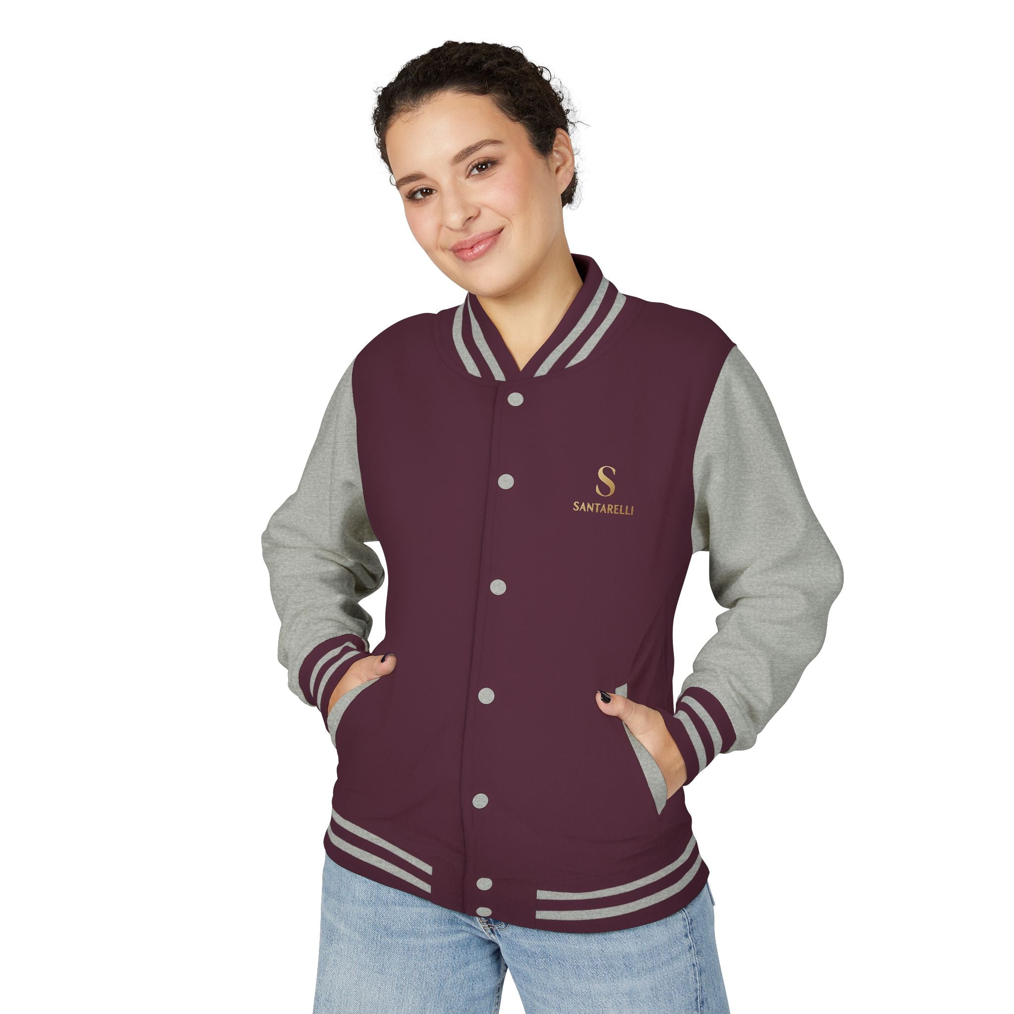 Letterman Jacket - Custom 'Santarelli' Embroidered Varsity Jacket