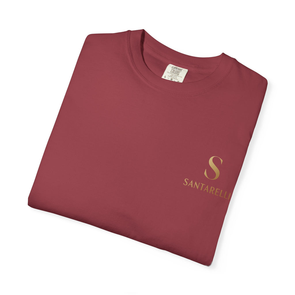 T-Shirt — Minimal Gold Foil 'S' Logo Tee