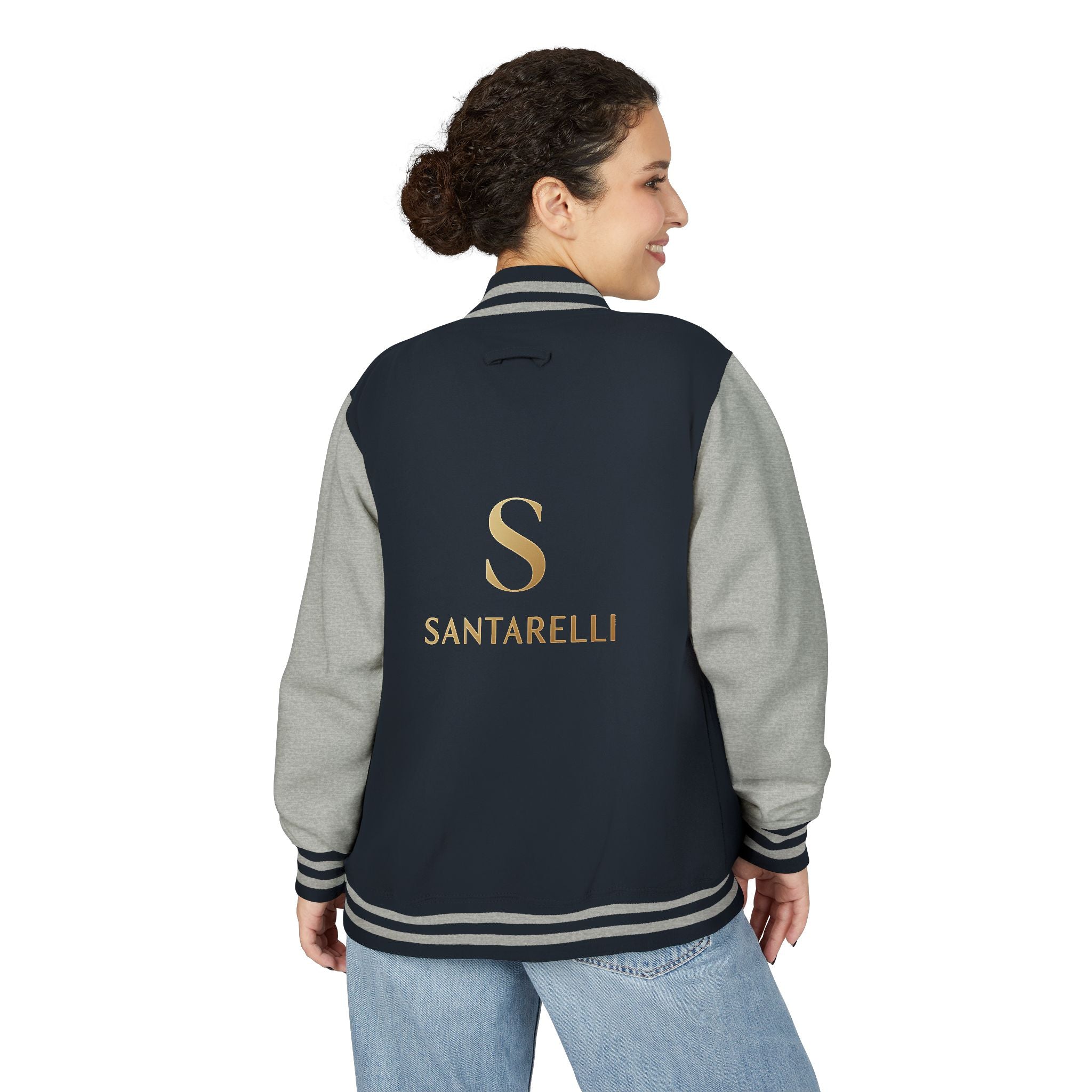 Letterman Jacket - Custom 'Santarelli' Embroidered Varsity Jacket