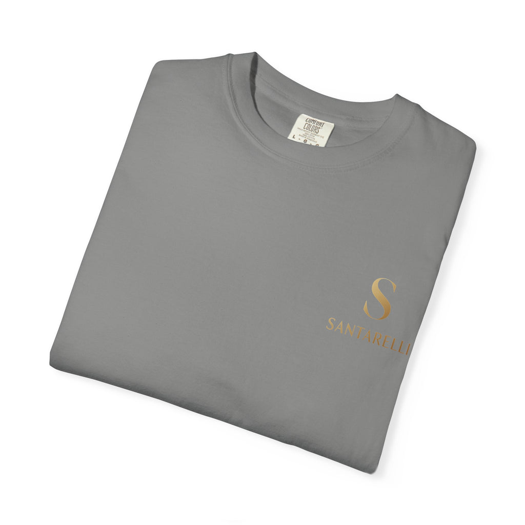 T-Shirt — Minimal Gold Foil 'S' Logo Tee