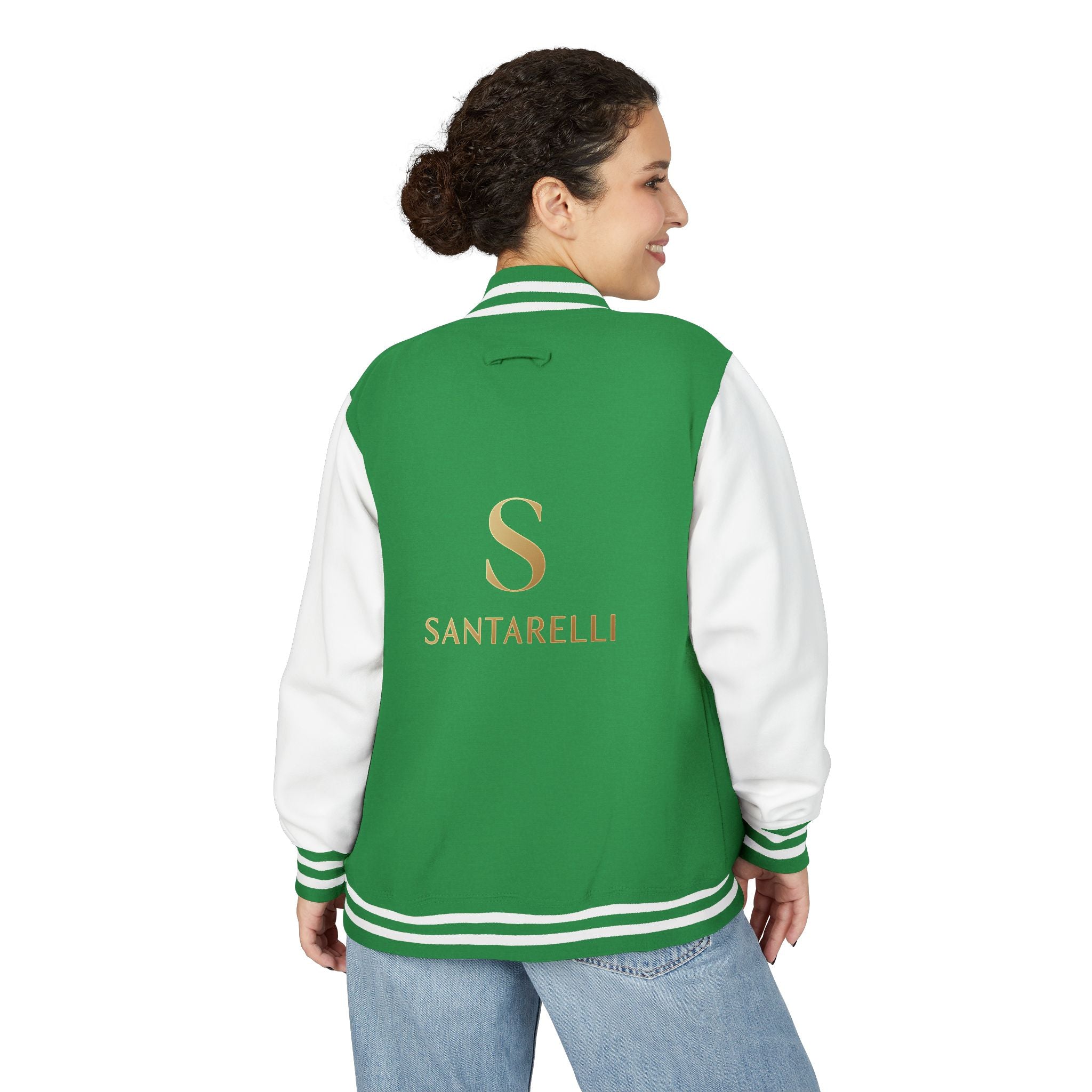 Letterman Jacket - Custom 'Santarelli' Embroidered Varsity Jacket