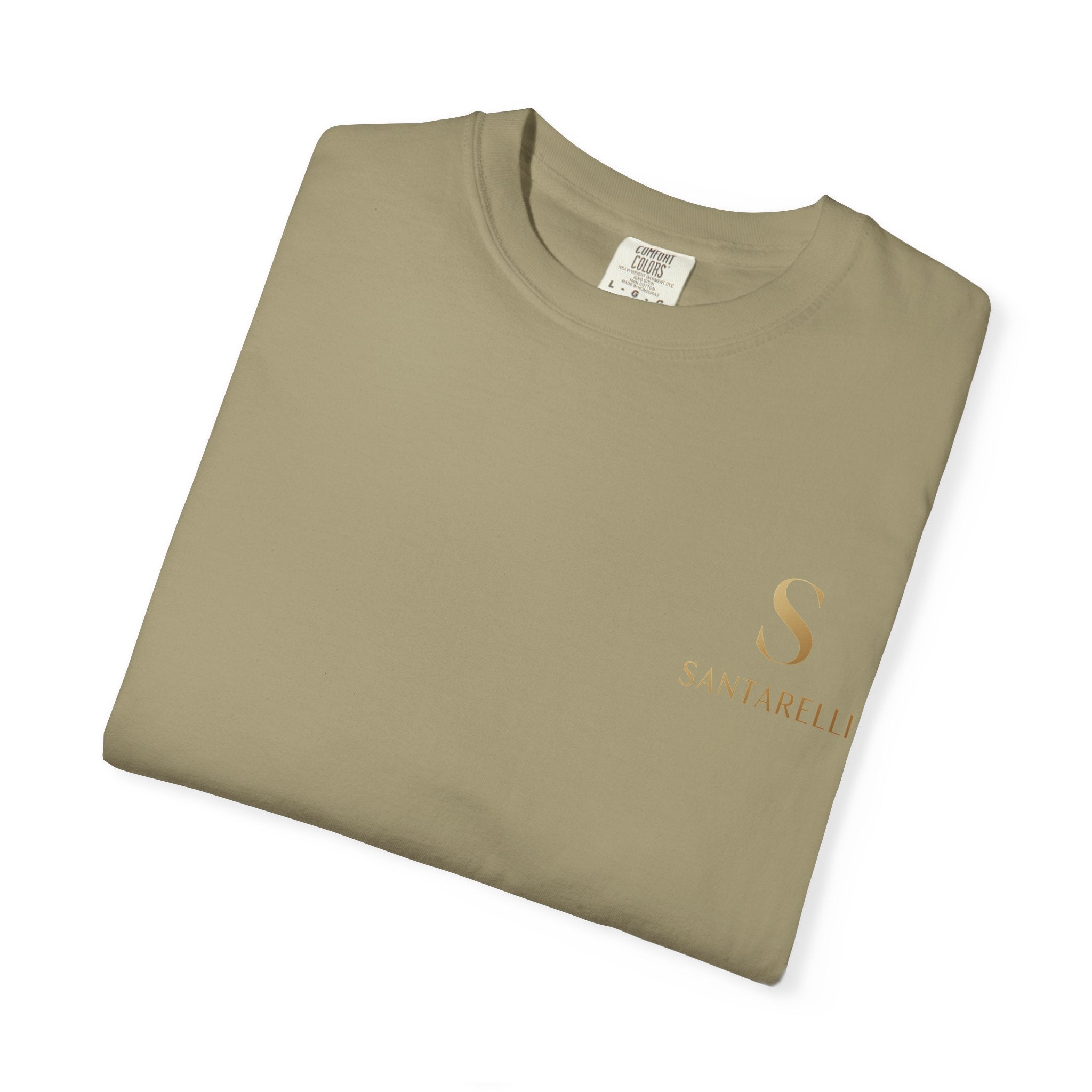 T-Shirt — Minimal Gold Foil 'S' Logo Tee