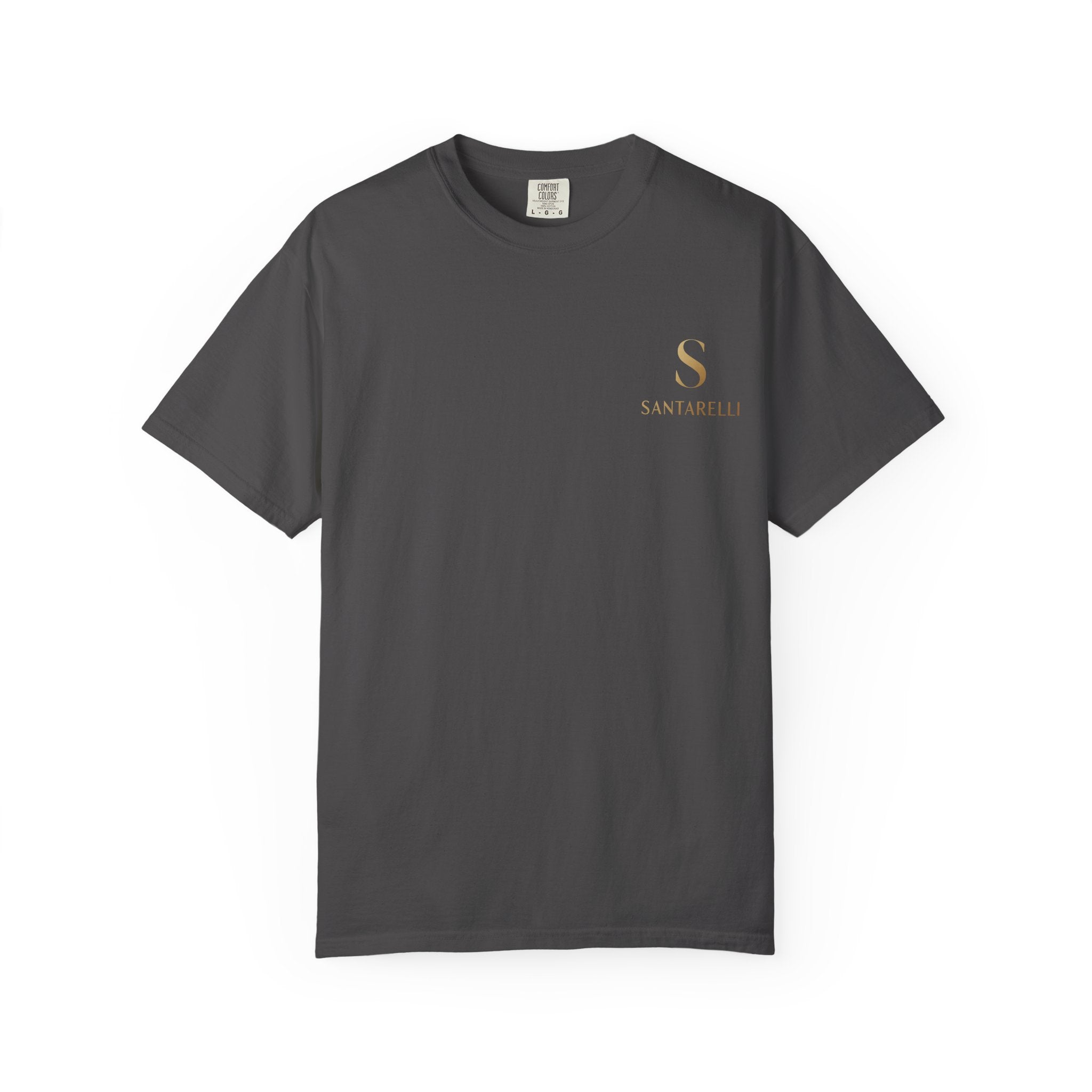 T-Shirt — Minimal Gold Foil 'S' Logo Tee