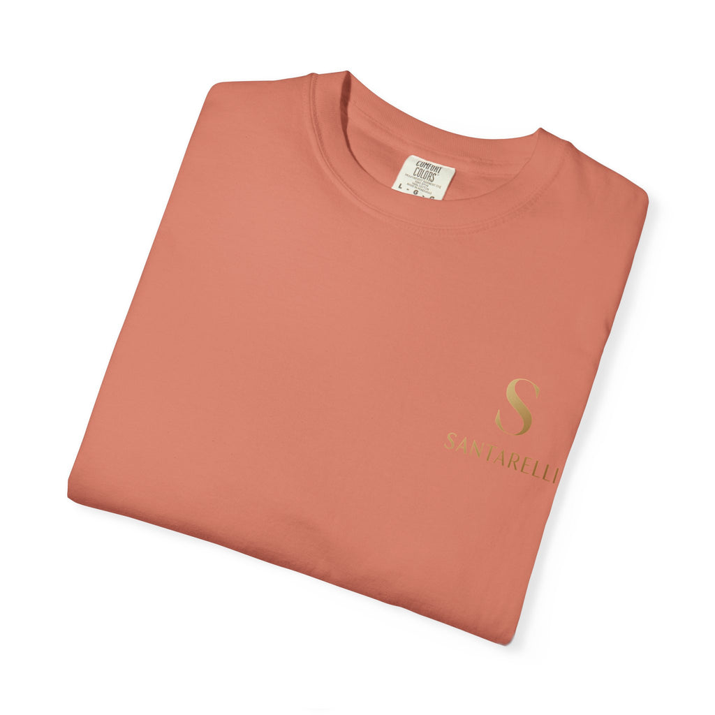 T-Shirt — Minimal Gold Foil 'S' Logo Tee
