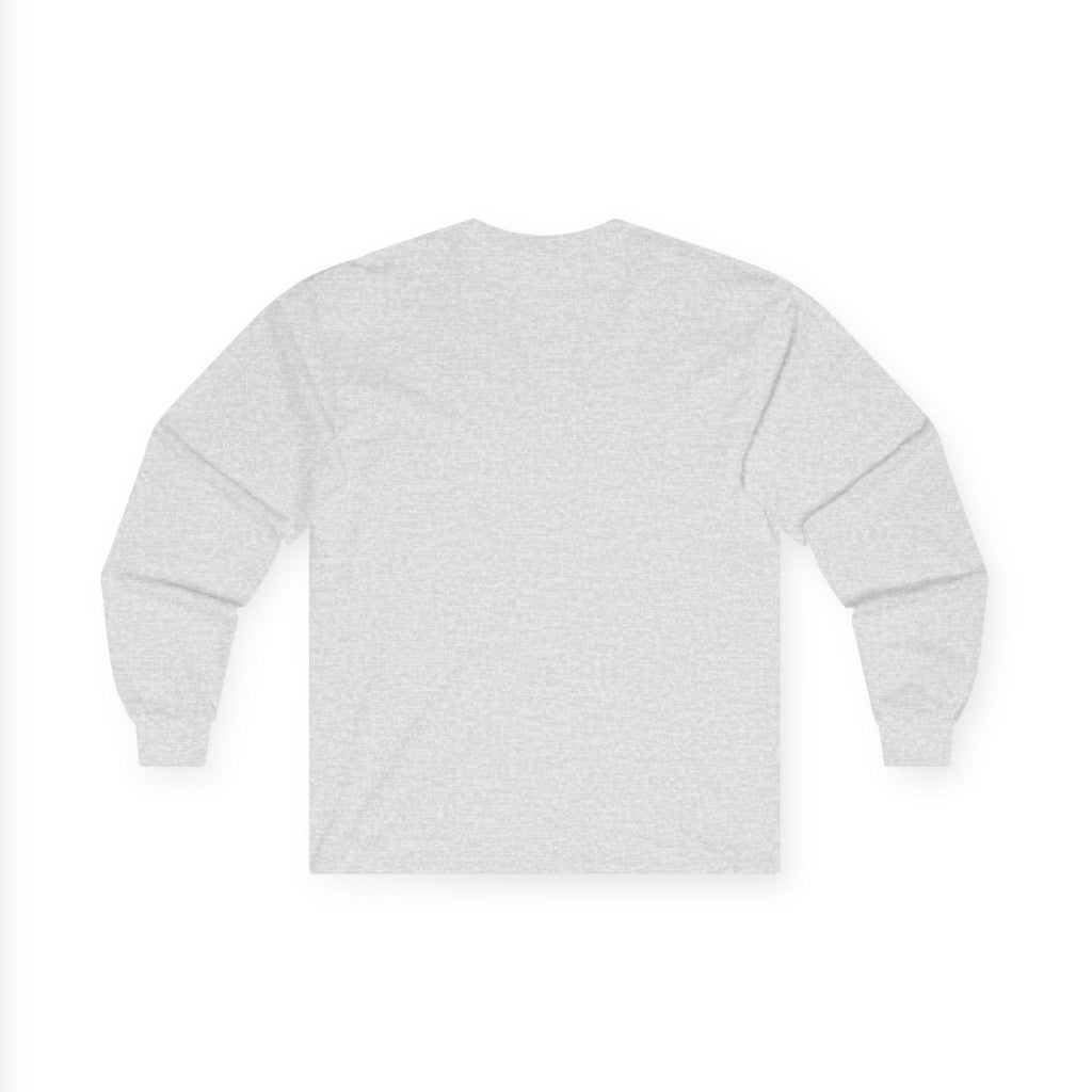 Minimal Monogram S Logo Long Sleeve Tee | White Chest Print