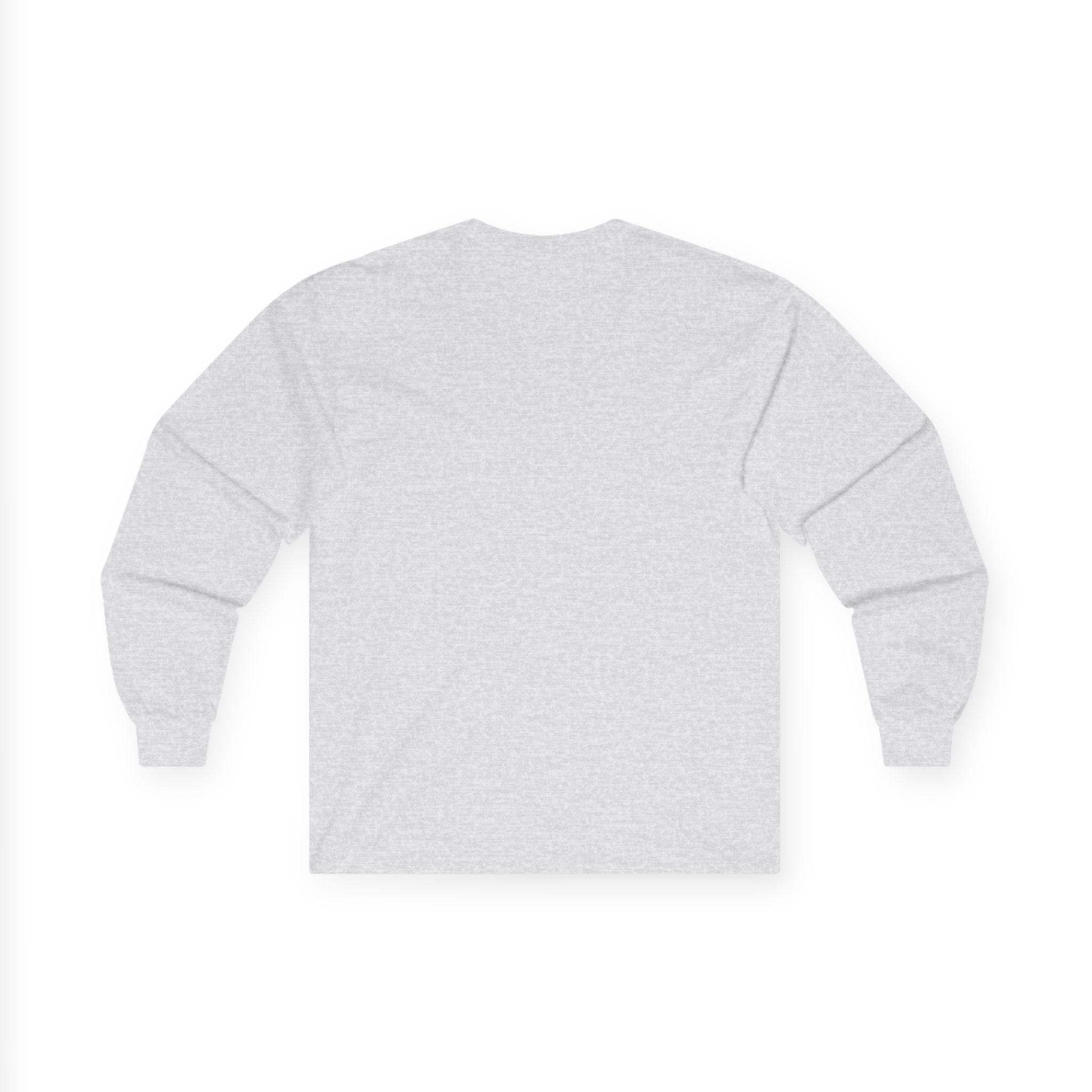 Minimal Monogram S Logo Long Sleeve Tee | White Chest Print
